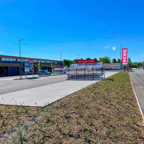 Michelau: Fläche Parkplatz Neubau REWE