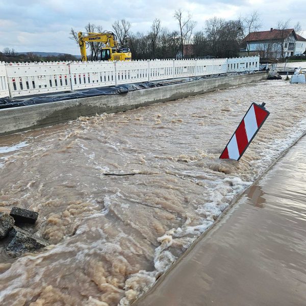 Ersatzneubau Brücke über die Kreck in Gemünda